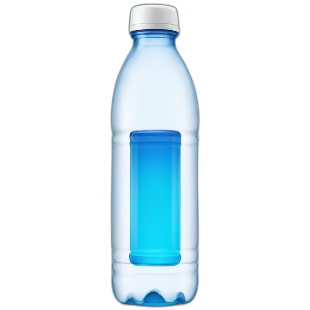 Fiji water bottle emoji