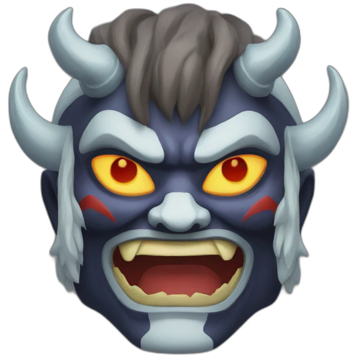 Masque oni emoji