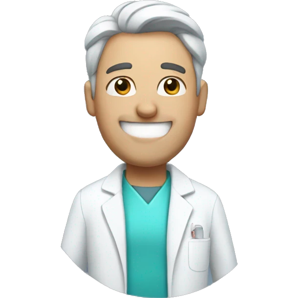 Large male dentist emoji