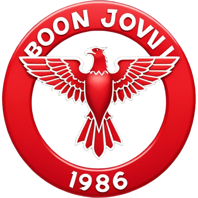 Bon Jovi 1986 band logo emoji