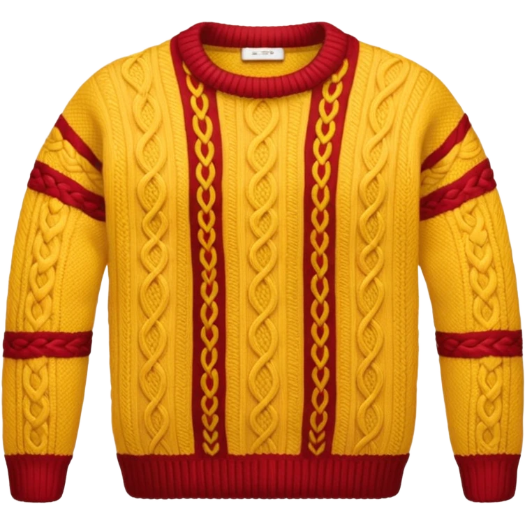 patterned knitted garment emoji