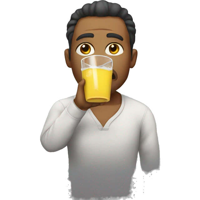 Thirsty  emoji