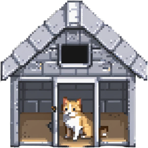 cat house, pet shelter emoji