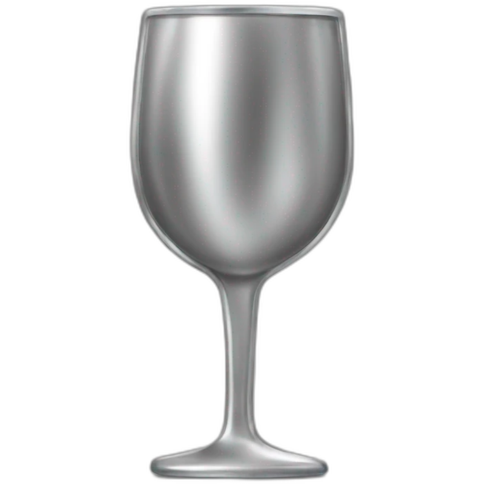 tinfoil wine glass emoji