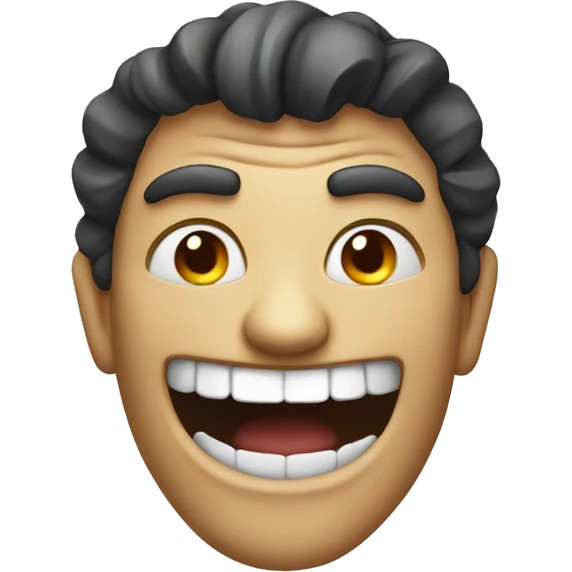 Smiling evil face emoji