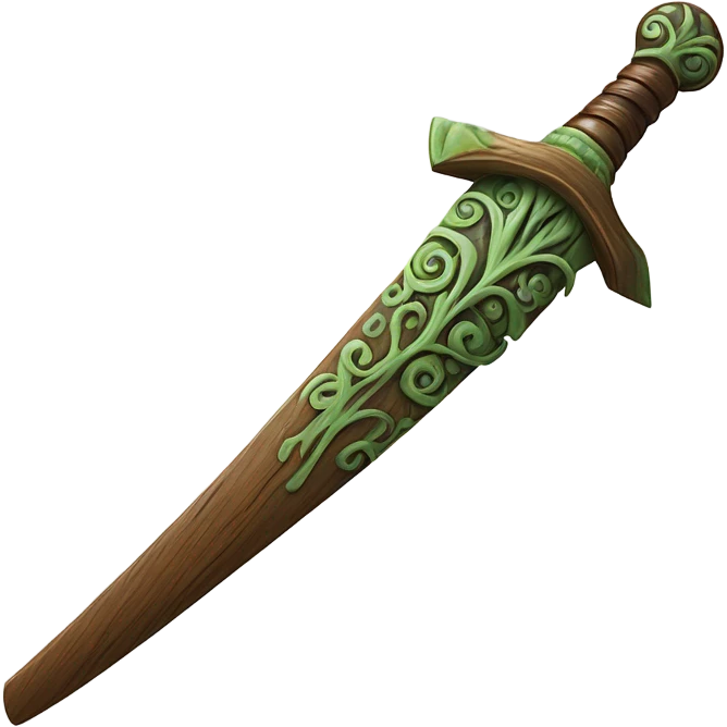 Magic Wood Sword emoji
