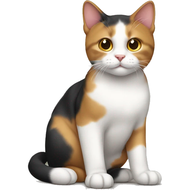 Tricolor Cat emoji