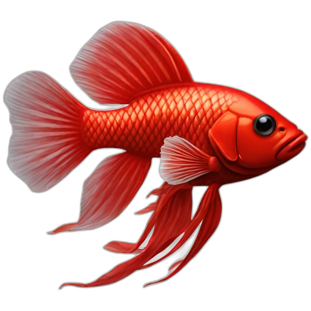 fighting Fish red emoji