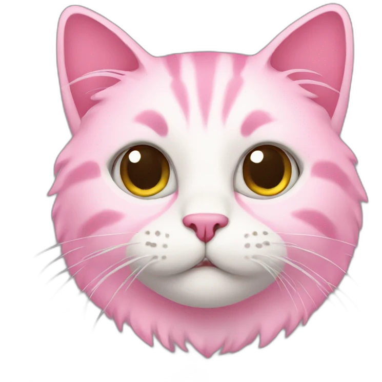 Cat_pink emoji