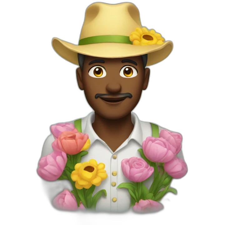 flower man emoji