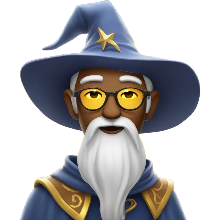 Wizard who loves the sun emoji