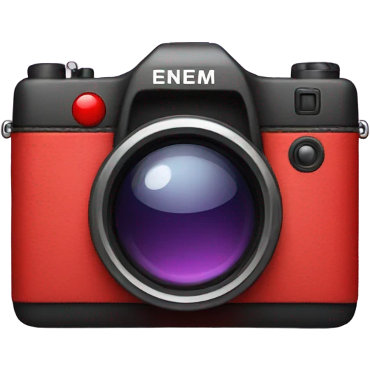 Camera with heart  emoji