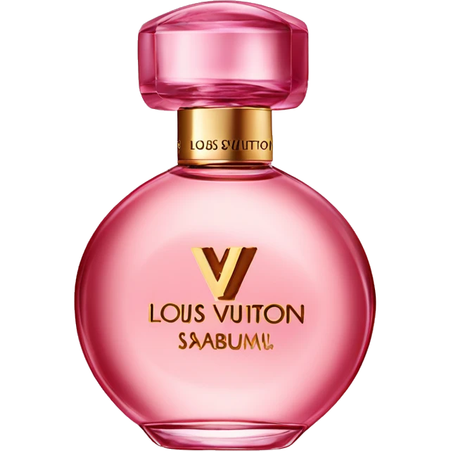 louis vuitton les sables roses perfume  emoji