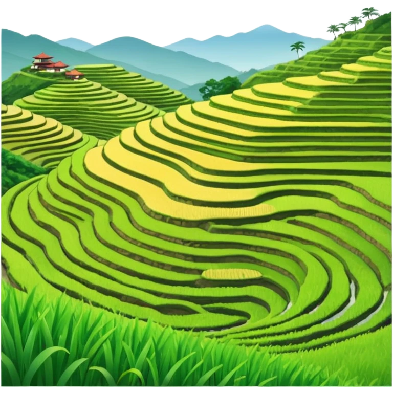 rice terraces emoji