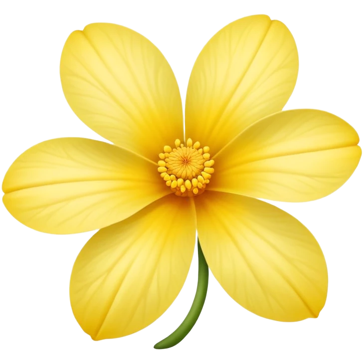 Flor amarilla  emoji