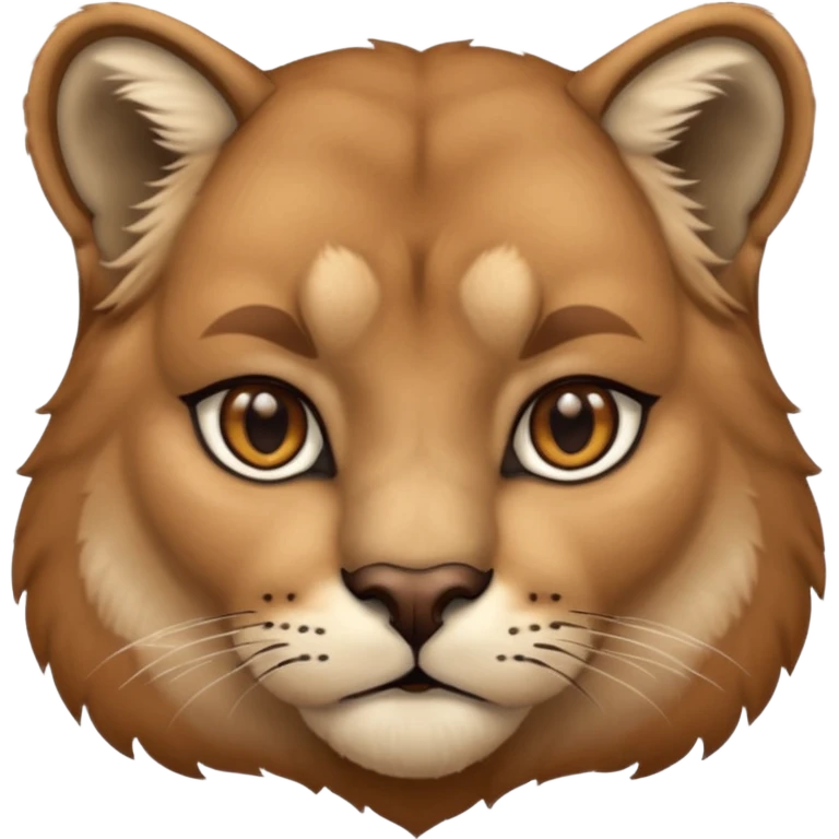 Cute Cougar emoji