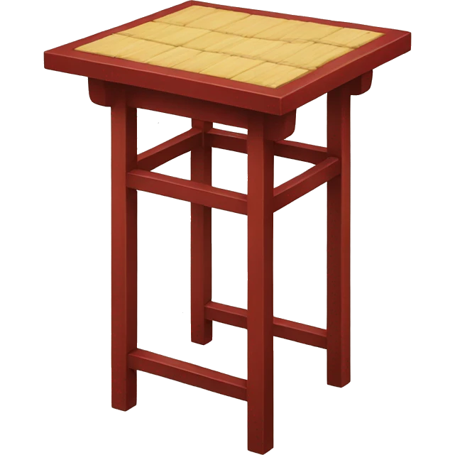 Chinese square table emoji