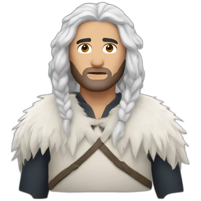 John snow Indian pose emoji