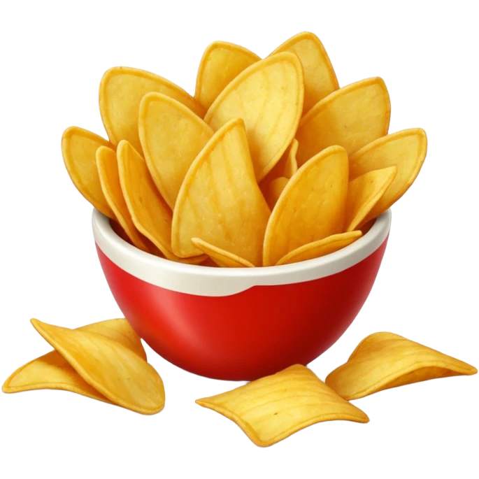 Chips snack Red
 emoji