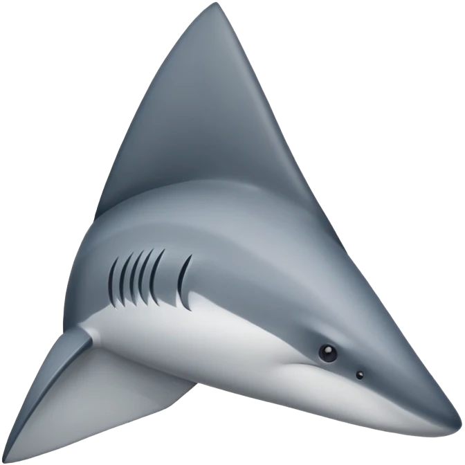 shark fin emoji