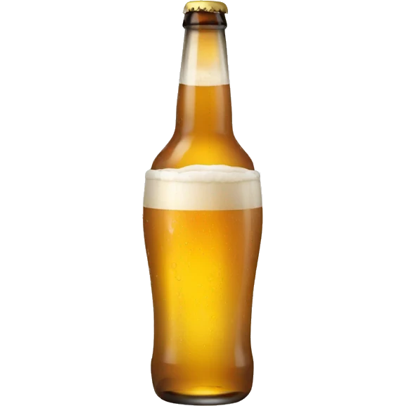 Un chat qui boit de la bière  emoji