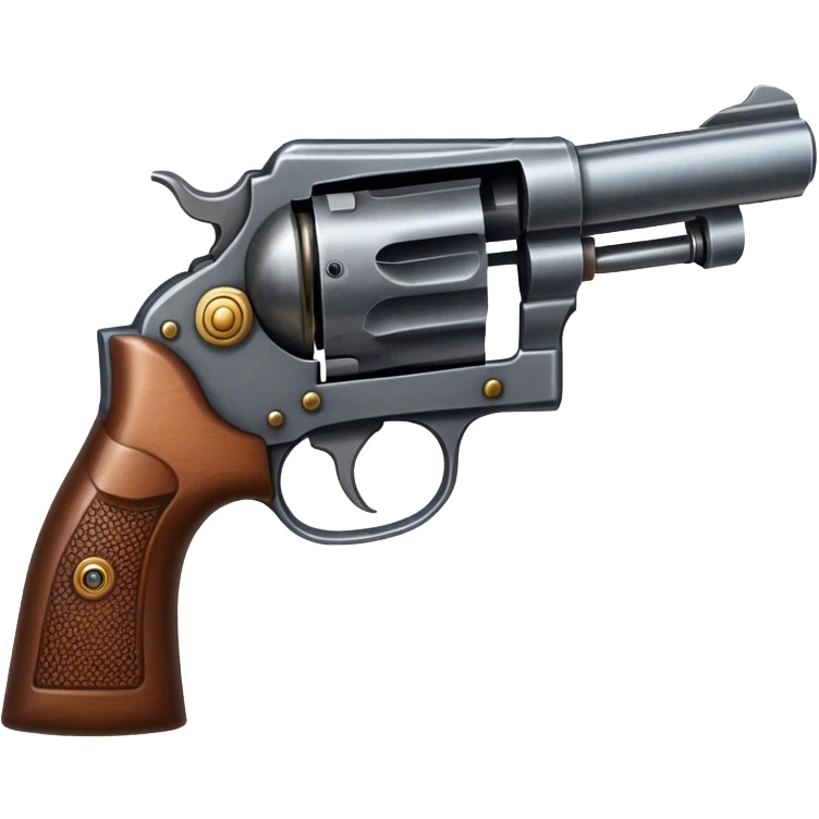 old revolver emoji