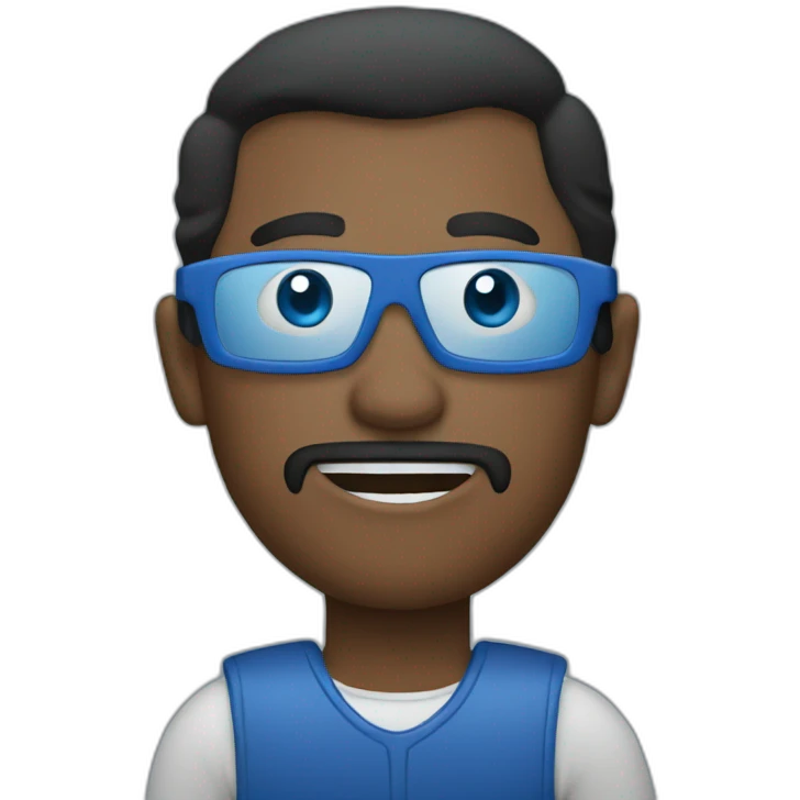 cinema-blue emoji