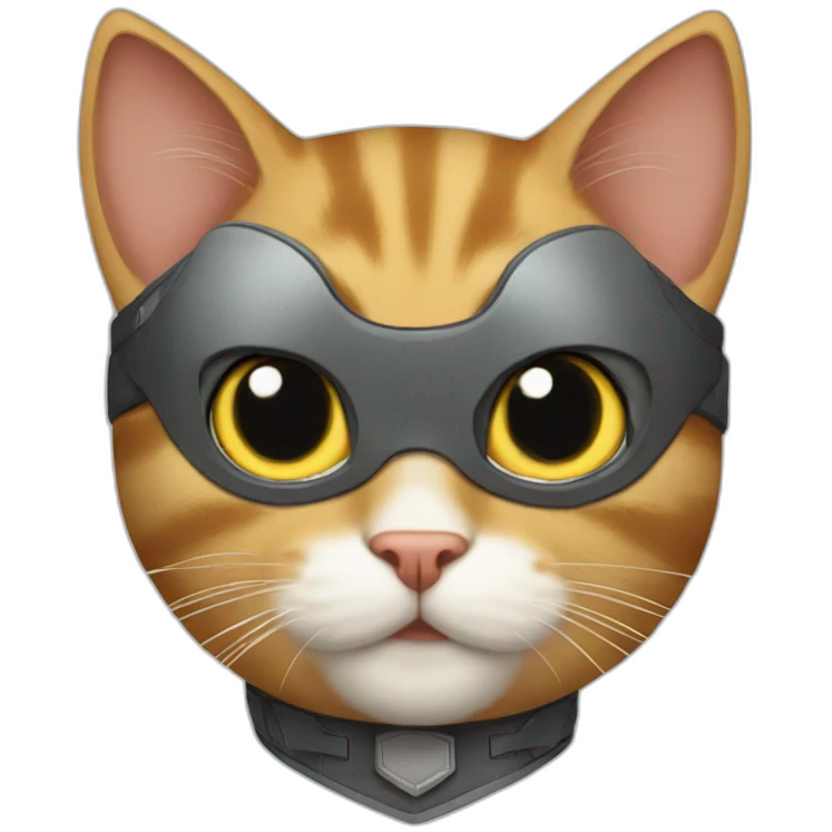 superhero cat emoji
