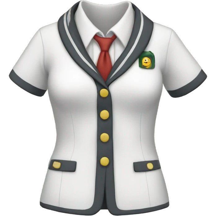 School girl uniform emoji