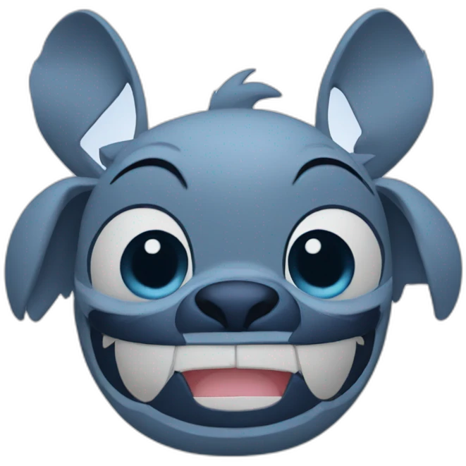 Stitch su krokmou emoji