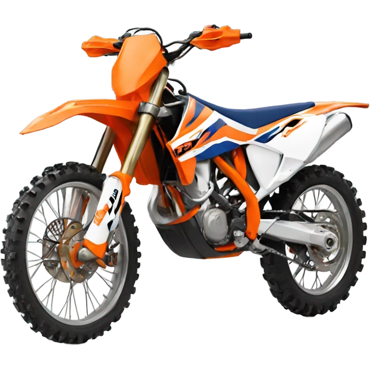 Una motocross Ktm emoji