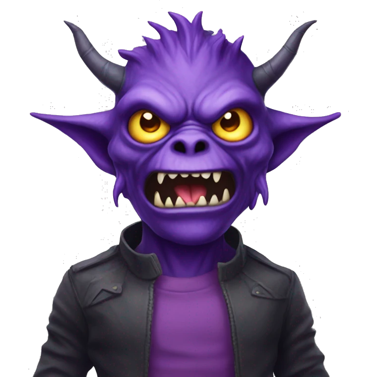 vendigo monster purple emoji