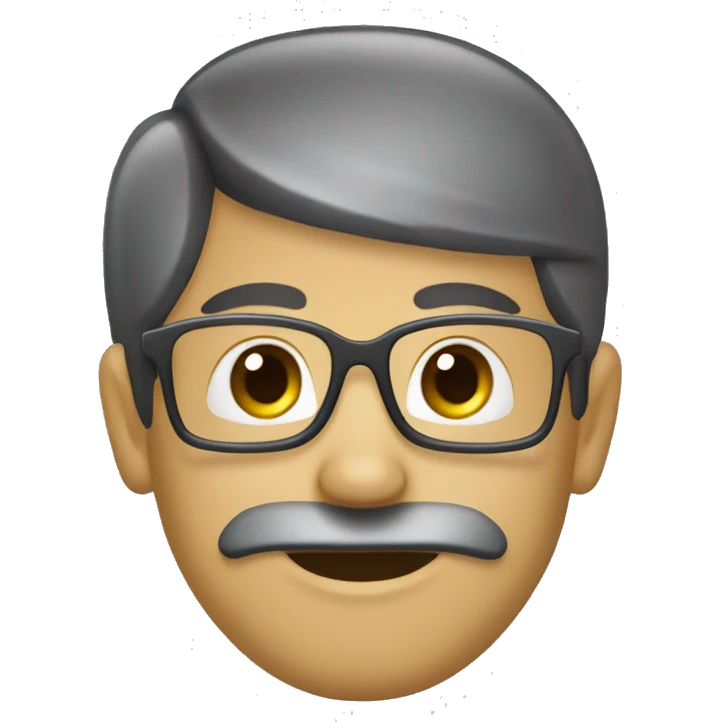 стеклянный шар на подставке emoji