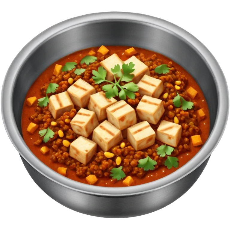 Paneer keema dish emoji