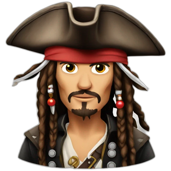 captain Jack Sparrow emoji