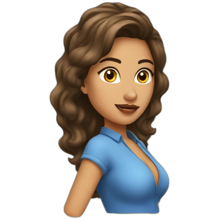 Sexy latina emoji