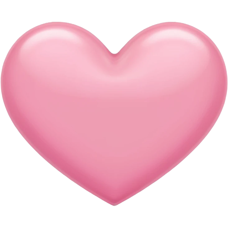 Baby Pink heart  emoji