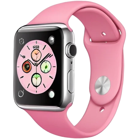 Apple Watch pink  emoji