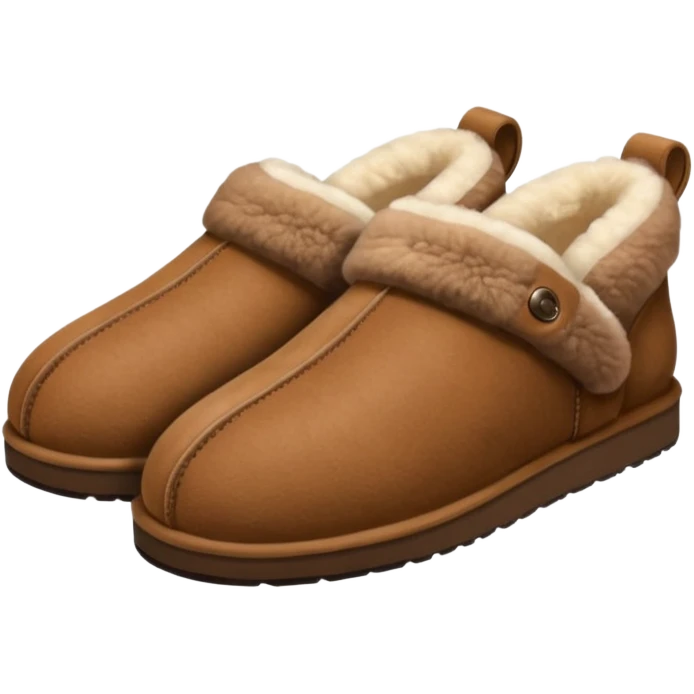 2 UGG slippers emoji