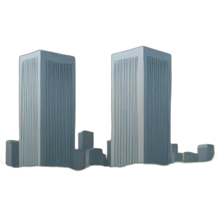 Twin tower emoji