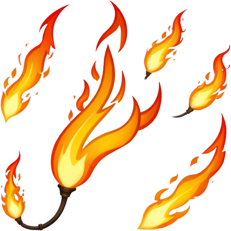 pouvoir ultime en feu emoji