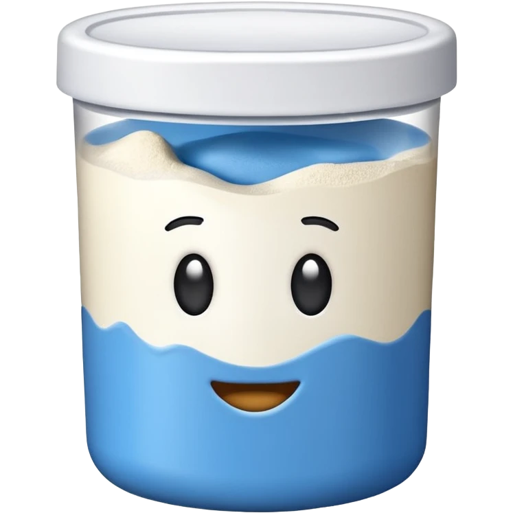 bote de colágeno en polvo emoji