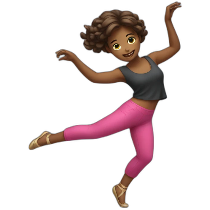 Girl dancing emoji