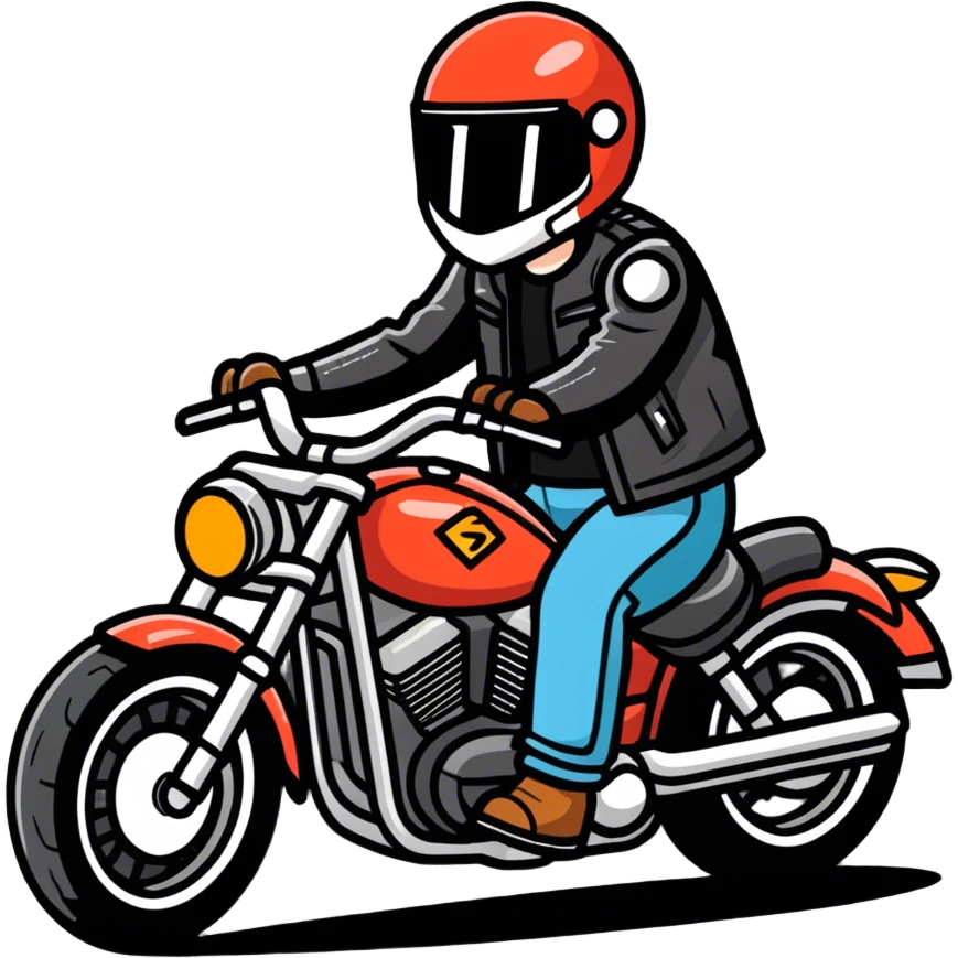 E biker emoji