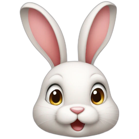 bunny saying no emoji