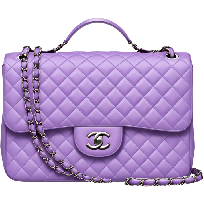 Lavender Chanel Bag emoji