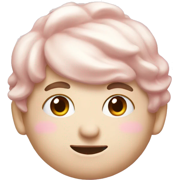 Pink cream emoji