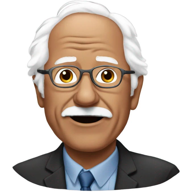 Bernie doodle emoji