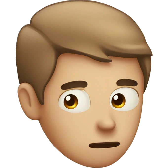 Sleep deprive face emoji