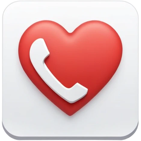 square social media post with a heart icon floating above it. The post includes a simple image and caption lines emoji